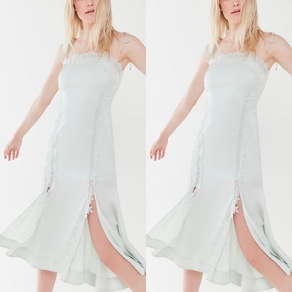 New Keepsake Women's Resound Midi Dress sz Large - Picture 1 of 8